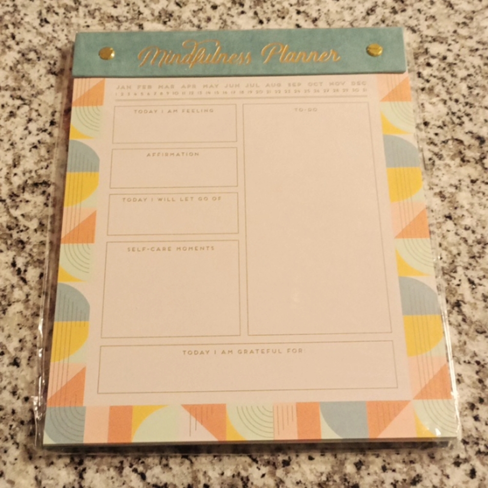 Mindfulness planner